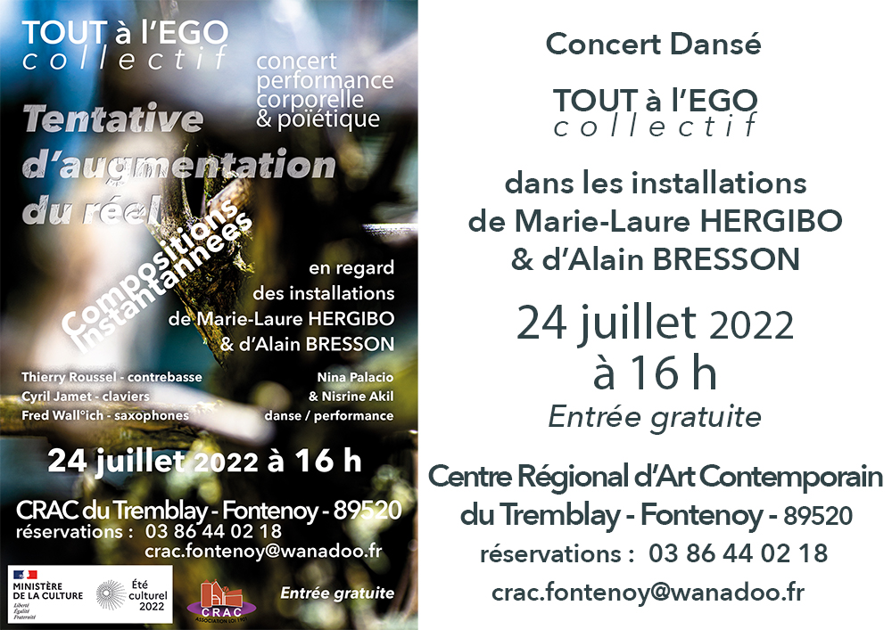 TOUT àl'EGO Collectif - Concert //
                      Performance